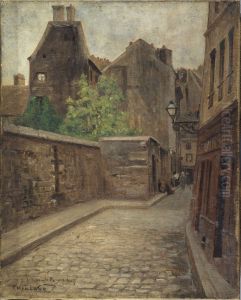 La rue Saint-Julien-le-Pauvre La rue Saint-Julien-le-Pauvre