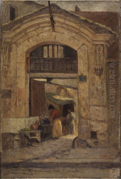 Porte rue Saint-Jacques - view 1