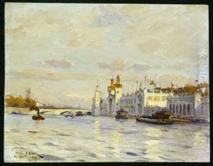 Vue de l'Exposition Universelle de 1889