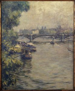 Le pont du Carrousel by Frank Armington