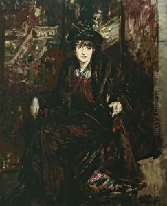 Portrait de Marguerite Decazes de Glucksbierg, princesse Jean de Broglie, depuis Honorable Mrs Reginald Fellows (1890-1962) by Jacques-Emile Blanche