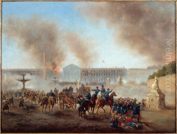 Episode de la Commune, place de la Concorde - view 1
