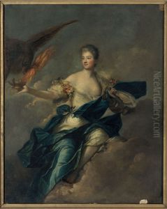 Portrait presume de Mme de Mailly (1710-1751), en Hebe