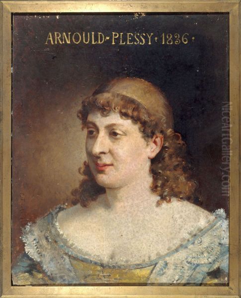 Portrait de Jeanne-Sylvanie Arnould-Plessy (1819-1897), societaire de la Comedie-Francaise - view 1