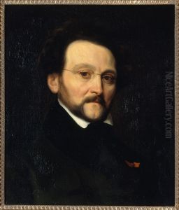 Portrait de Leon Cogniet (1794-1880), peintre