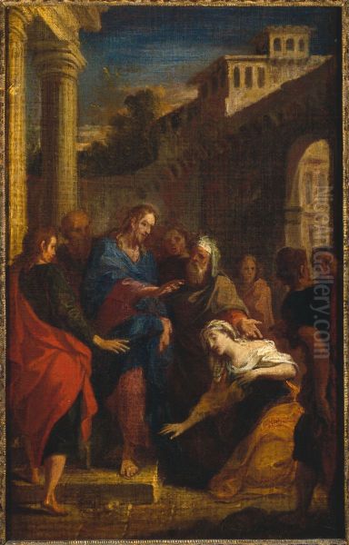 Le Christ et l'Hemorroisse - view 1