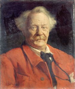 Nadar, portrait (1890) by Georges-Leopold Mita