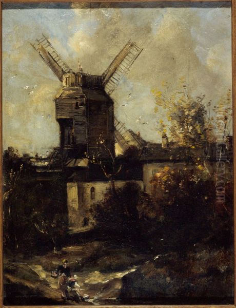 Le Moulin de la Galette, a Montmartre - view 1