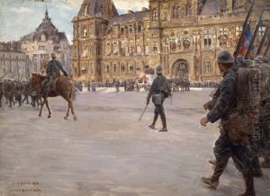 Les funerailles du general Gallieni (1849-1916), le 1er juin 1916