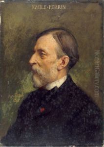 Portrait d'Emile Perrin (1814-1885), administrateur de la Comedie-Francaise