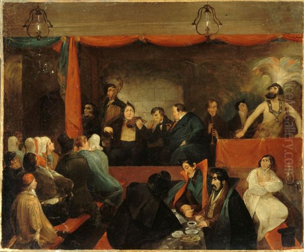 Le Cafe des Aveugles, au Palais-Royal - view 1