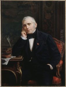Portrait d'Eugene Scribe (1791-1861), auteur dramatique