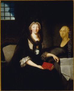 Portrait de Marie-Antoinette au Temple by Alexander Kucharsky