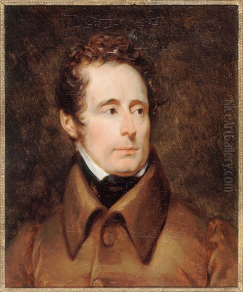 Portrait d'Alphonse de Lamartine (1790-1869), poete, historien et homme politique - view 1