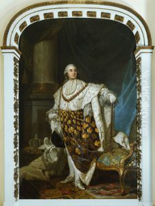 Musee Carnavalet - Louis XVI in Coronation Robes by Joseph Duplessis by Joseph-Siffred Duplessis