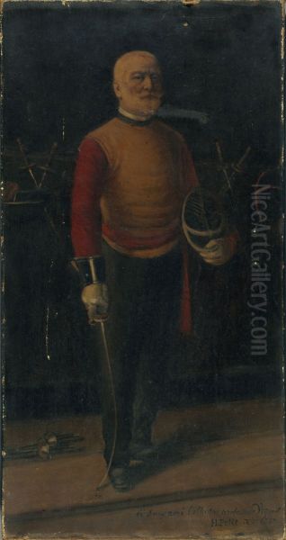Autoportrait en maitre d'armes - view 1