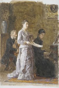 The Pathetic Song by Thomas Cowperthwait Eakins
