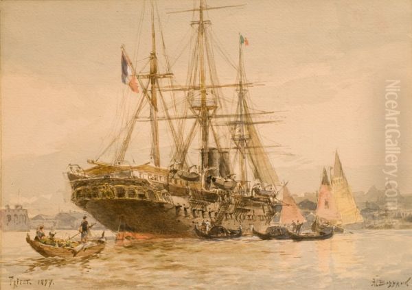 <<Port v Trieste>> - view 1