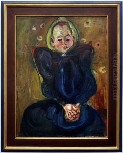Femme a la robe bleue by Chaim Soutine