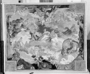 Esquisse pour la salle des prevots de l'Hotel de Ville de Paris : Allegorie du 2 decembre 1852 Esquisse pour la salle des prevots de l'Hotel de Ville de Paris : Allegorie du 2 decembre 1852