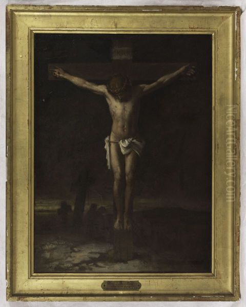 Esquisse pour le palais de justice de Paris : Le Christ en croix - view 1