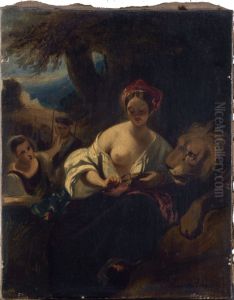 Le lion amoureux by Camille Roqueplan