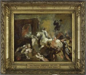 Entree triomphale d'Henri IV a Paris, d'apres Rubens