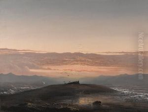 Sunset, San Francisco Bay by Norton Bush