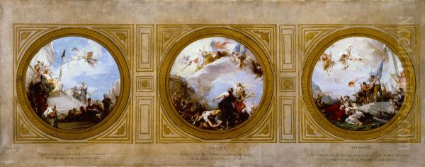 Esquisse pour la mairie du 6eme : Egalite. Liberte. Fraternite. - view 1