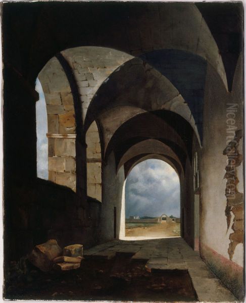 Effet de lumiere dans les ruines - view 1