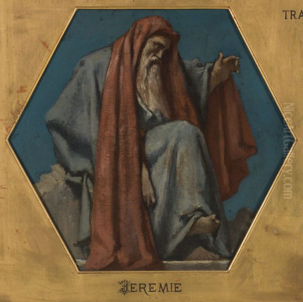 Esquisse pour l'eglise Saint Francois Xavier : Jeremie - view 1