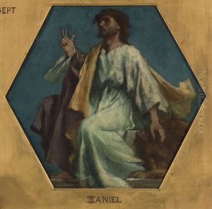 Esquisse pour l'eglise Saint Francois Xavier : Daniel