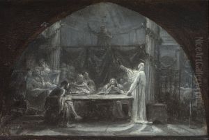 Esquisses pour l'eglise Saint-Gervais-Saint-Protais
