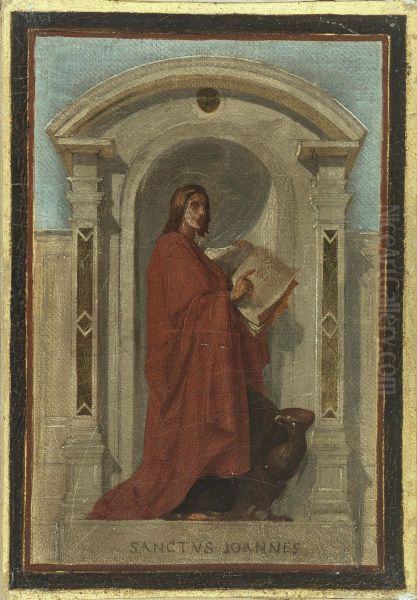 Esquisse pour l'eglise Notre-Dame-de-Bonne-Nouvelle : Saint Jean - view 1