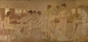 Les Danseuses by Fernand Pelez