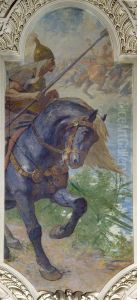 Histoire de Paris, la bataille de Lutece : Camulogene, chef des Parisii attaque Labienus, lieutenant de Cesar