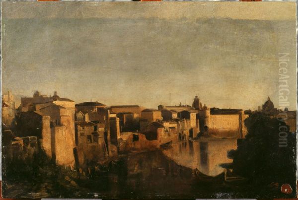 Le Tibre a Rome - view 1