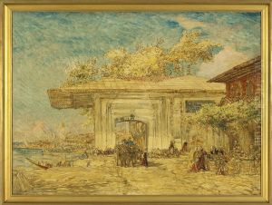 Constantinople, le kiosque des Janissaires