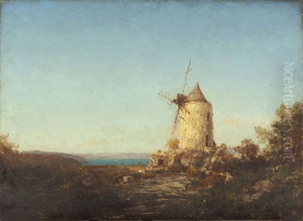 Moulin de Saint-Mitre, pres de Martigues - view 1