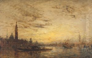Venise, la Giudecca au crepuscule