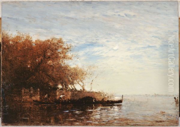 Venise, le Jardin francais au clair de lune - view 1