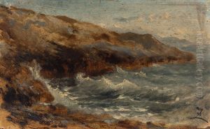 La vague by Felix Ziem