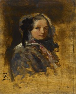 Portrait de jeune fille