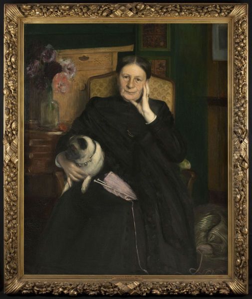 Portrait de Madame Emile Blanche, mere de l'artiste - view 1