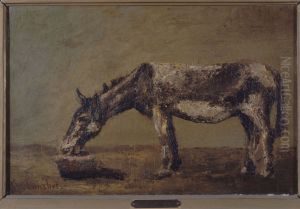 L'ane by Gustave Courbet