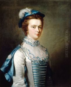 Young pilgrim girl
