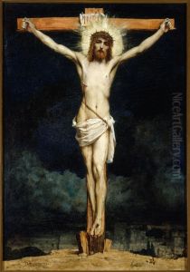 Christ en croix by Jules-Elie Delaunay