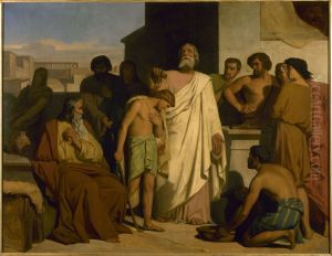 L'onction de David par Samuel