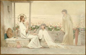 Le Christ chez Marthe et Marie by Eugene Buland