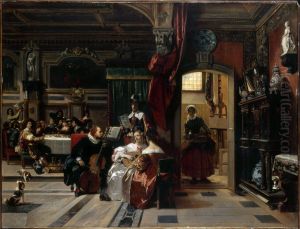 Van Dyck a Londres by Camille Roqueplan